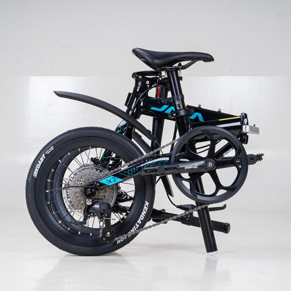 Xe Đạp Gấp Folding JAVA X2 16 – Phanh Đĩa, Bánh 16 Inches 15 X216 BlackBlue 12 600x600