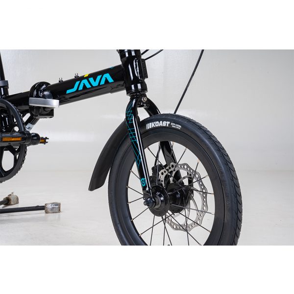 Xe Đạp Gấp Folding JAVA X2 16 – Phanh Đĩa, Bánh 16 Inches 9 X216 BlackBlue 5 600x600