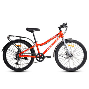 Xe Đạp Địa Hình MTB HECTOR Titan – Phanh Đĩa, Bánh 24 Inches 27 hector red