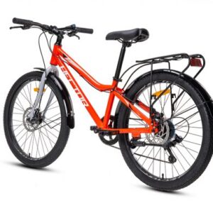 Xe Đạp Địa Hình MTB HECTOR Titan – Phanh Đĩa, Bánh 24 Inches 40 hector red 6 600x391 1