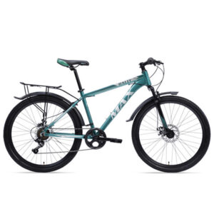Xe Đạp Địa Hình MTB MAX BIKE Rally – Phanh Đĩa, Bánh 26 Inches – 2022 6 rally green