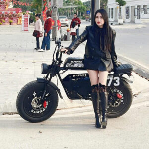 Xe đạp điện trợ lực Super cup 73 T1 thế hệ mới, bản nâng cấp, tốc độ 20-35km